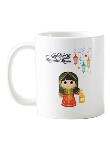 Ramadan Printed Mug White/Brown/Black
