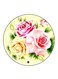 Flowers Printed Fridge Magnet Multicolour