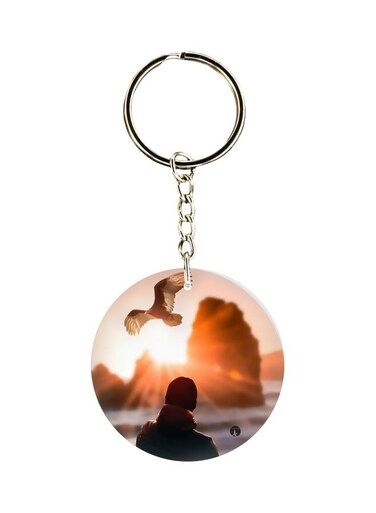 Double Side Printed Keychain