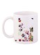 Cartoon Printed Coffee Mug White/Red/Blue