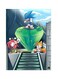 Sonic Themed Metal Plate Poster Multicolour 15x20cm