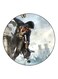 Printed Fridge Magnet Grey/Black/Beige 5.5cm