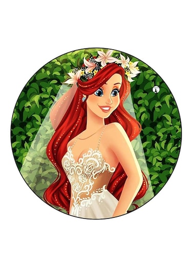 Disney Printed Fridge Magnet Round Multicolour