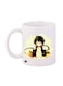 Magi The Labyrinth Of Magic Printed Mug White/Black/Gold 12ounce