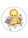 Baby Printed Fridge Magnet Multicolour