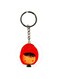 Cartoon Themed Single Sided Keychain