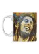Printed Ceramic Mug Black/Yellow/White