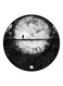 Clock Theme Printed Fridge Magnet Black/White