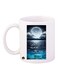 The Sea Printed Coffee Mug White/Black/Blue