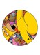 Simpsons Printed Fridge Magnet Multicolour