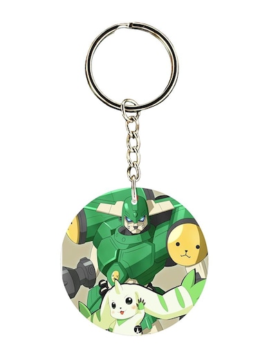 The Anime Digimon Printed Keychain