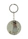 Cartoon Themed Single Sided Keychain