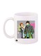 Infamous Second Son Printed Mug White/Green/Pink Standard Size