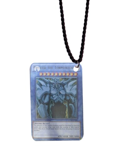 Yu Gi Oh Printed Car Mirror Pendant