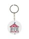 Unicorn Printed Double Sided Keychain
