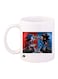 Sonic Printed Mug White/Red/Blue