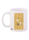 Printed Mug White/Brown/Yellow 11onuse