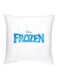 Frozen Printed Decorative Cushion White/Blue 16x16inch