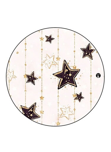 Stars Printed Fridge Magnet Multicolour