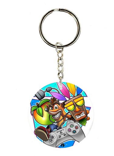 Keychain Of The Video Game Crash ( 2 Sides)