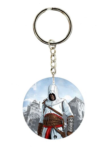Assassins Creed Double Side Printed Keychain