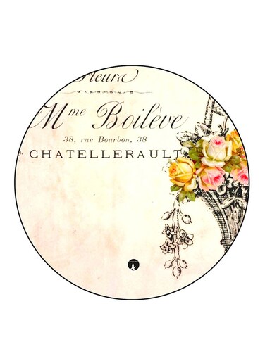 Flowers Printed Fridge Magnet Multicolour