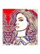 Haifa Wehbe MDF Painting Multicolour 30x30cm