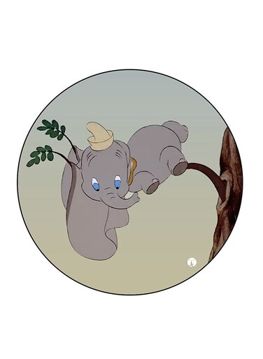 Animation Printed Fridge Magnet Multicolour 5.5 x 5.5cm