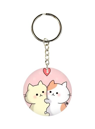 Cartoon Printed Keychain