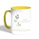 Happy Friendship Day Printed Coffee Mug, Yellow 11 Ounce