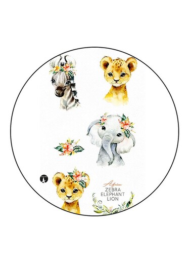 Animals Printed Fridge Magnet Multicolour