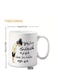 Be Strong and Independent" Arabic inspiring Quote coffee Mug in Black colour