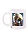 Assassin's Creed Video Game Printed Mug White/Brown/Blue Standard Size