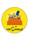 Simpsons Printed Fridge Magnet Multicolour