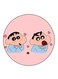 Anime Shin Chan Printed Fridge Magnet Multicolour
