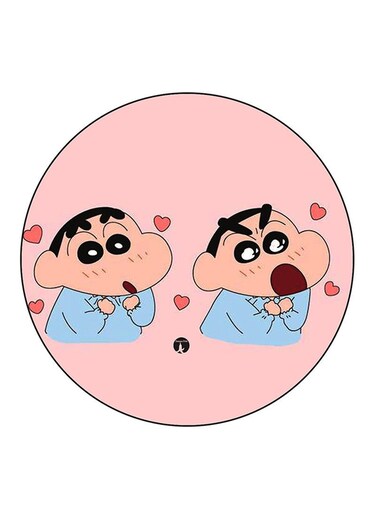 Anime Shin Chan Printed Fridge Magnet Multicolour