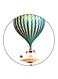 Blloon Printed Fridge Magnet Multicolour