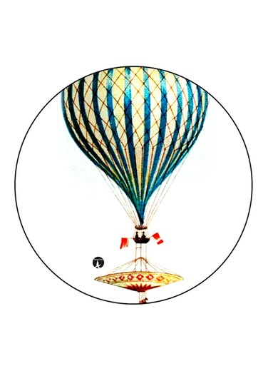 Blloon Printed Fridge Magnet Multicolour