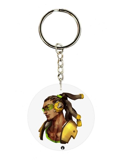 The Overwatch Video Game Printed Keychain