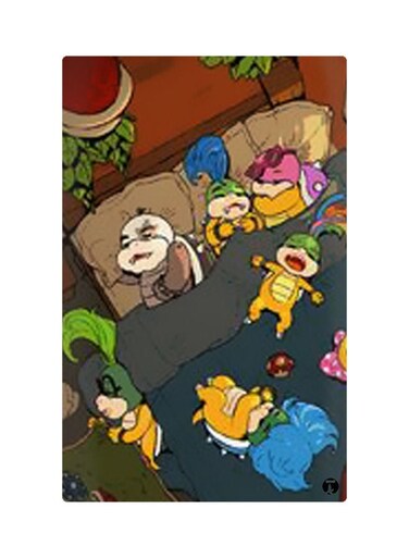 Printed Fridge Magnet Multicolour 8.5x0.4x5.5cm