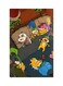 Printed Fridge Magnet Multicolour 8.5x0.4x5.5cm