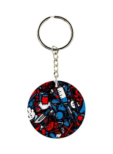 Printed Double Sided Keychain