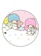 A Boy And A Girl Printed Fridge Magnet Multicolour