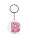Alphabet B Kitty Cartoon Themed Keychain