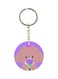 Cartoon Printed Double Sided Keychain