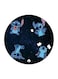Disney Printed Fridge Magnet Black/Blue/k
