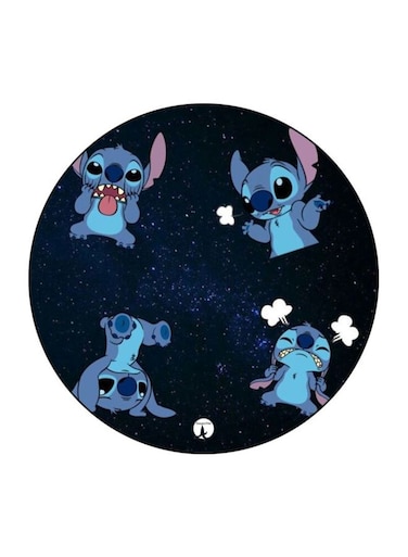 Disney Printed Fridge Magnet Black/Blue/k