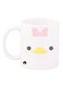 A Duck Design Mug White/Pink/Yellow 12ounce