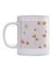 Floral Printed Coffee Mug White/Pink/Blue