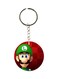 Luigi Cartoon Character Themed Keychain
